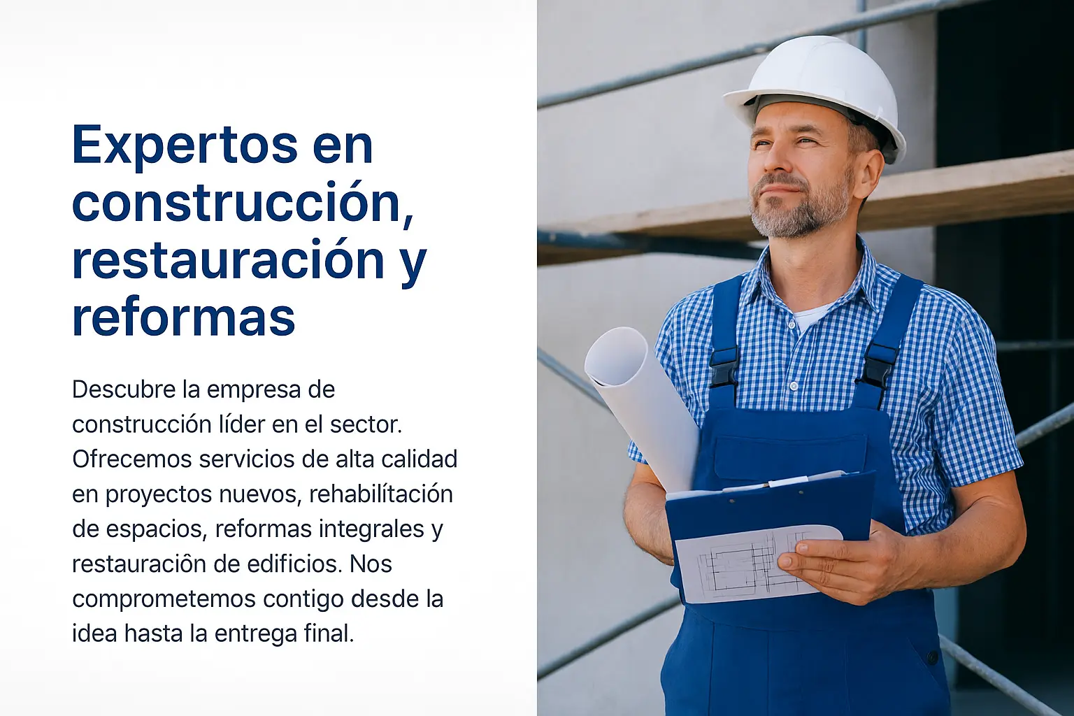 Proyecto de construcción en proceso